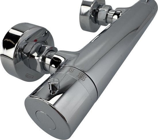 Luzzo® Douche Thermostaatkraan Rond - Chroom
