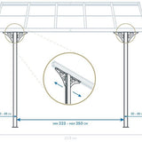 Westmann - SI06108W - Terrasoverkapping Bruce 556