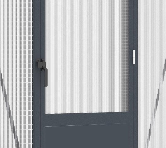 Westmann Aurora 68 - TuinKas met fundering - Antraciet 248x188 cm