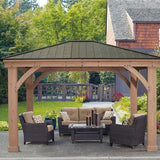 Westmann - YD12941 - Paviljoen - Pergola - Partytent - 317 x 365 x 427 cm
