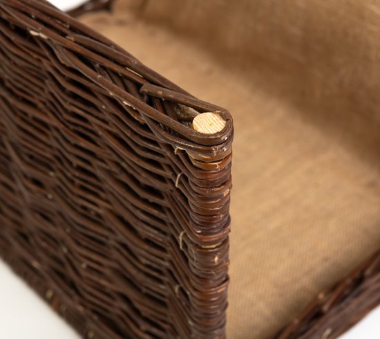 Westmann Houthaardhoutmand Olga - Houtmand 35x50x21cm