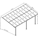 Westmann - SI06108W - Terrasoverkapping Bruce 556
