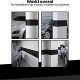 Stootstrip Muurbeschermer Garage - 200x20cm - Zelfklevend Autodeur Beschermer - Stootrand Foam - Autodeur Beschermer - Garage Stootrand