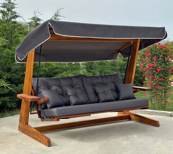 Vadi Concept - Luna Deluxe 2600A Schommelbank ( iroko hout )