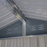 Spacemaker Gereedschapsschuur Metaal - 119x183x196 cm -Grijs