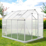 Westmann Aluminium kas Flora 68 - Zilver - 252x192x201cm