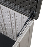 Lifetime® Kunststof Kussenbox 570 ltr - Tuinkist 72x151x69cm - Grijs