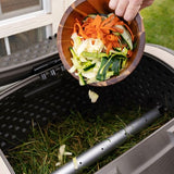 Lifetime® Kunststof Composteerder met 2 vaten 380L - 79x160x110cm