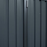 Spacemaker Gereedschapsschuur Metaal - 182x247x197 cm -Grijs
