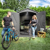 Lifetime - LG60310 - Tuinhuis - Tuinschuur - 204 x 227 x 285 cm