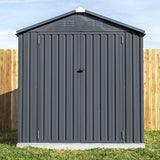 Spacemaker Gereedschapsschuur Metaal - 119x183x196 cm -Grijs