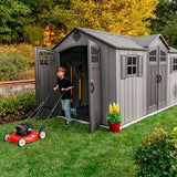 Lifetime - LG60318 - Tuinhuis - Tuinschuur - 244 x 244 x 457 cm