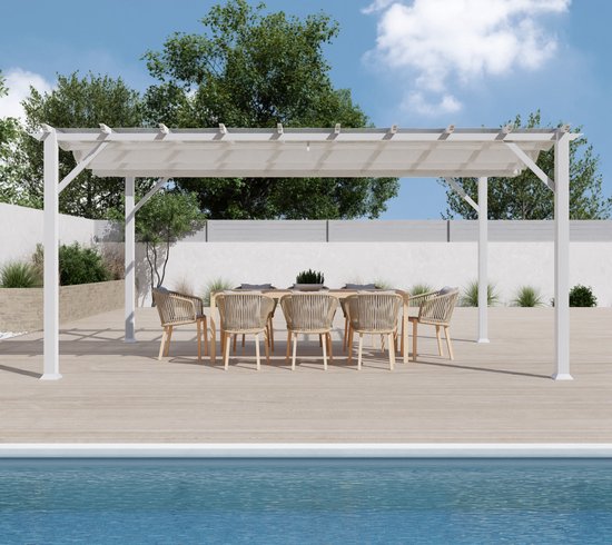 Lifetime - LG60127 - Tuinhuis - Tuinschuur - 244 x 244 x 605 cm