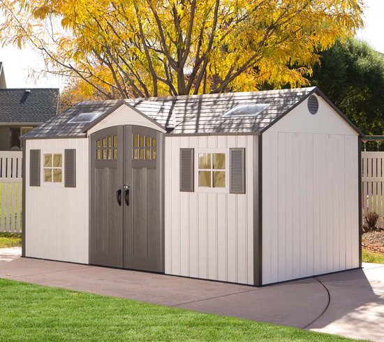 Lifetime - LG23000 - Tuinhuis - Tuinschuur - 244 x 244 x 457 cm