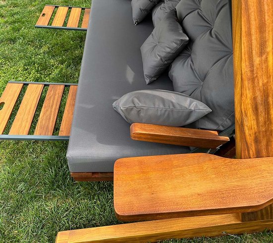 Vadi Concept - Luna Deluxe 2600A Schommelbank ( iroko hout )