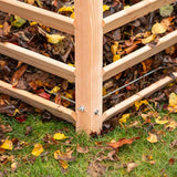 Westmann Compostbak hout Konni S - 85x85x80 cm
