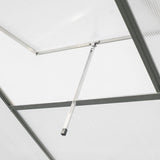 Westmann Aluminium kas Flora 68 - Zilver - 252x192x201cm