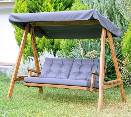 Westmann Pera 2000 Houten Hollywood Schommelbank - 116x203x180 cm