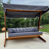 Vadi Concept - Sia 2400A Luxe Schommelbank ( iroko hout)