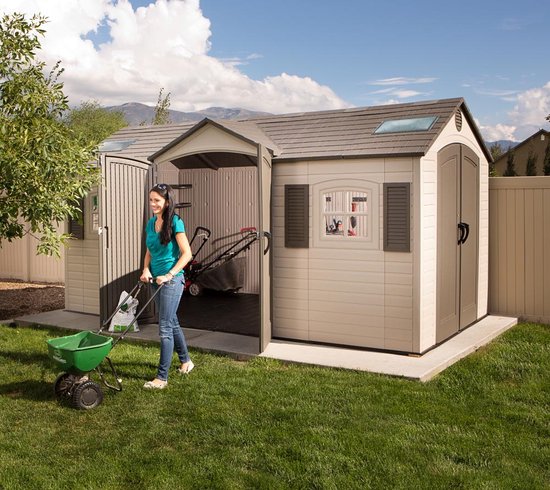 Lifetime - LG24000 - Tuinhuis - Tuinschuur - 244 x 244 x 457 cm