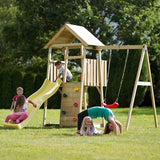 Wendi Toys Speelhuis Bij met Glijbaan - WTJ3 - 270x270x280 cm