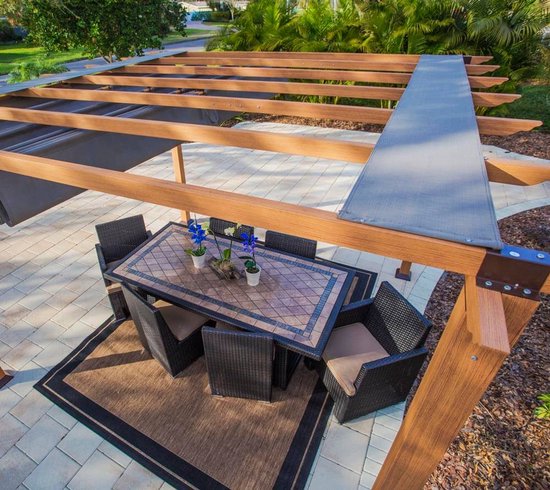Paragon Outdoor - ST05000 - Paviljoen - Pergola - Partytent - 236 x 350 x 505 cm