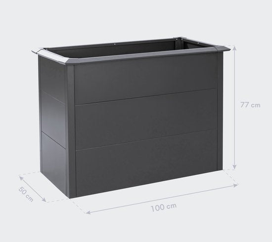 Westmann Plantenbak WMHPS771005 - Bloembak - 50x100x77 cm