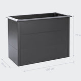 Westmann Plantenbak WMHPS771005 - Bloembak - 50x100x77 cm