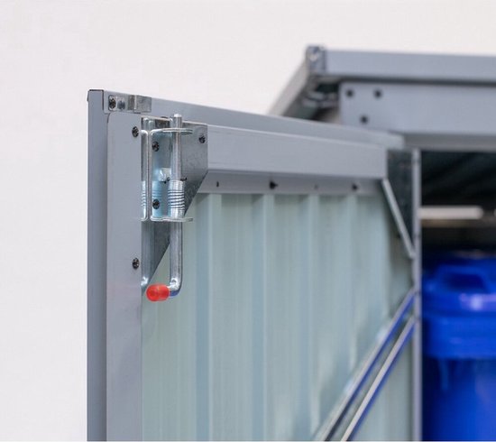 Westmann Containerombouw ISBS-T2D - Afvalbak opslag kliko ombouw voor 2 containers