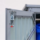 Westmann Containerombouw ISBS-T2D - Afvalbak opslag kliko ombouw voor 2 containers