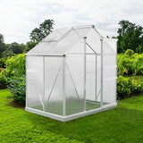 Westmann Aluminium kas Flora 64 - Zilver - 132x190x201cm