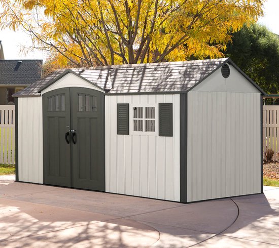 Lifetime - LG60223 - Tuinhuis - Tuinschuur - 239 x 244 x 381 cm
