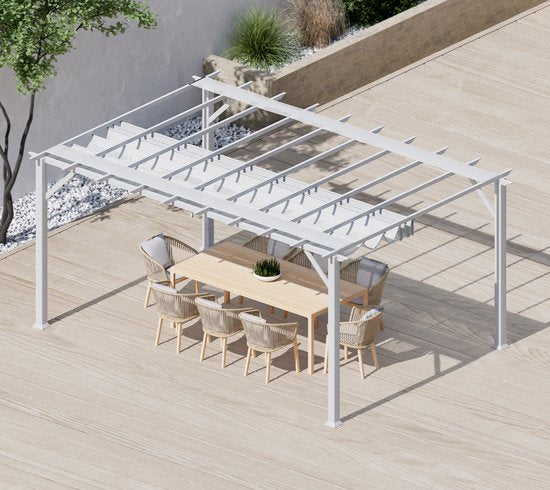 Lifetime - LG60127 - Tuinhuis - Tuinschuur - 244 x 244 x 605 cm