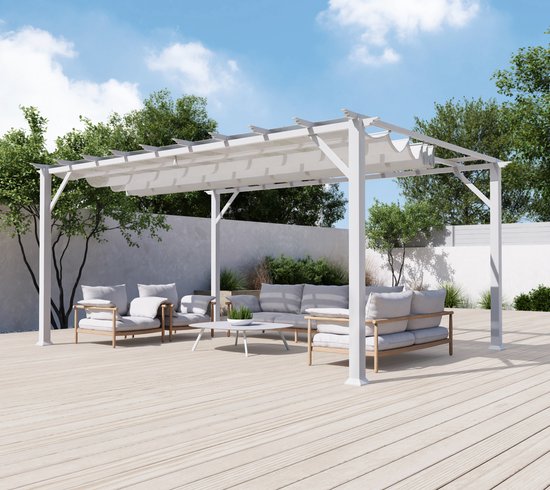 Lifetime - LG60127 - Tuinhuis - Tuinschuur - 244 x 244 x 605 cm