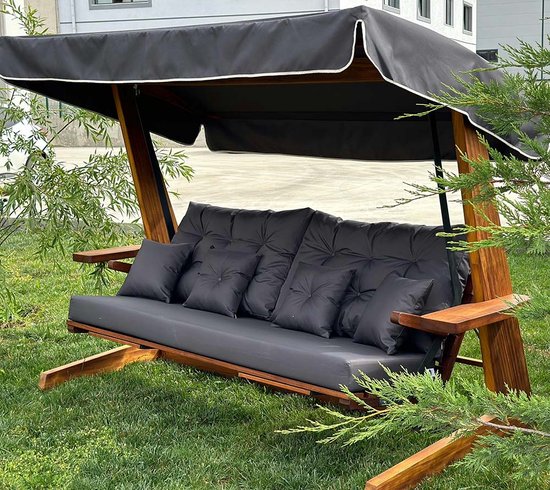 Vadi Concept - Luna Deluxe 2600A Schommelbank ( iroko hout )