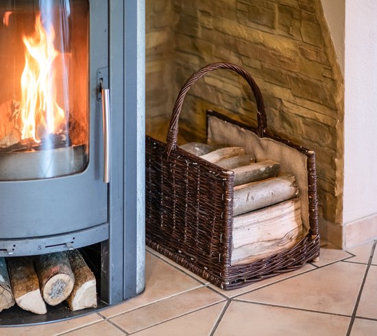 Westmann Houthaardhoutmand Olga - Houtmand 35x50x21cm