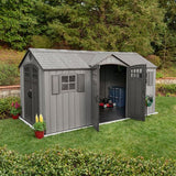 Lifetime - LG60318 - Tuinhuis - Tuinschuur - 244 x 244 x 457 cm