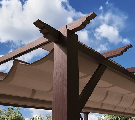 Paragon Outdoor - ST02003 - Paviljoen - Pergola - Partytent - 235 x 350 x 350 cm