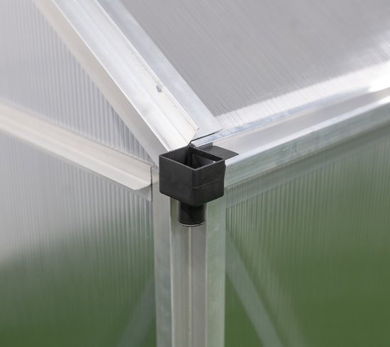 Westmann Aluminium kas Flora 64 - Zilver - 132x190x201cm