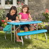Lifetime® Kindertafel Opvouwbaar - Picknickset voor binnen en buiten - Blauw