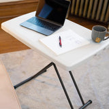 Lifetime® Compacte Campingtafel Bijzettafel Hoogte Verstelbaar - 49x76x53 cm