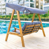 Westmann Pera 2000 Houten Hollywood Schommelbank - 116x203x180 cm