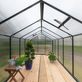 Gampre® Aluminium Kas Sanus L9 - 290x290x225 cm - antraciet