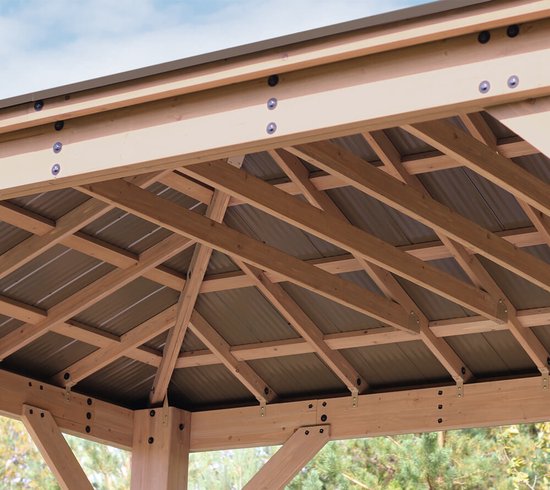 Westmann - YD12944 - Paviljoen - Pergola - Partytent - 315 x 371 x 490 cm