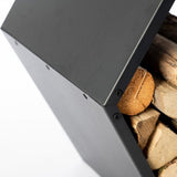 Westmann HaardHout Brandhoutrek WMLG789 - Houtopslag binnen - Zwart