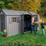 Lifetime - LG60318 - Tuinhuis - Tuinschuur - 244 x 244 x 457 cm