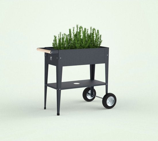 Herstera Garden® Plantenbak Barcelona HG08933901 - Verhoogde Moestuin - Antraciet
