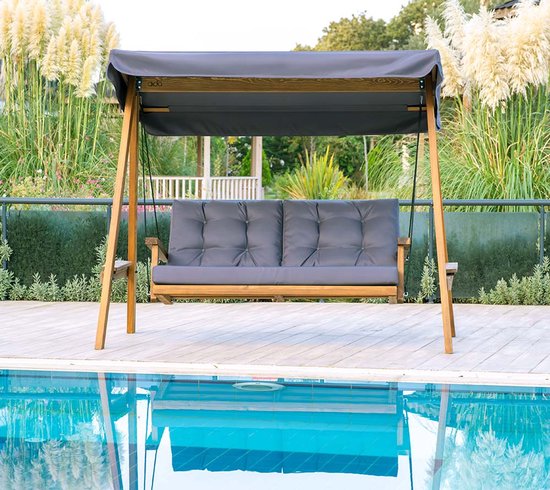 Westmann Pera 2000 Houten Hollywood Schommelbank - 116x203x180 cm