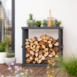 Westmann HaardHout Houtopslag Houtrek WM4020 - Brandhoutrek 52x108x106 cm