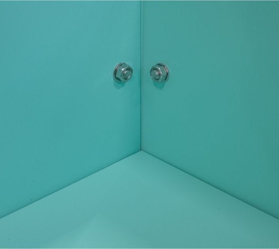 Herstera Garden® Barcelona Plantenbak Verrijdbaar - 85x50x80cm - Muntgroen